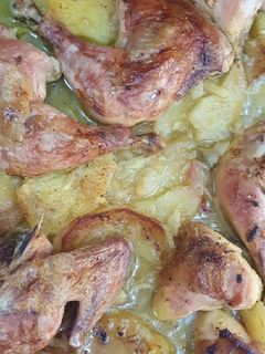 صورة لوصفة دجاج بالحامض والثوم