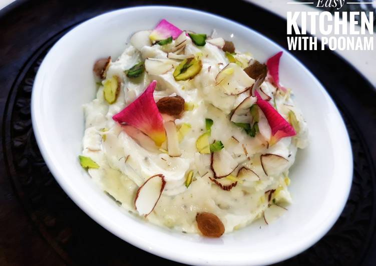Simple Way to Make Any-night-of-the-week Dry fruit Shrikhand