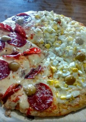 Una foto de ¡Pizza casera!