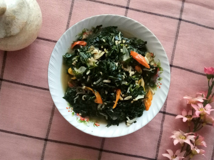 Cara Gampang Membuat Oseng Pedas Daun Pepaya + Teri Nasi Anti Gagal