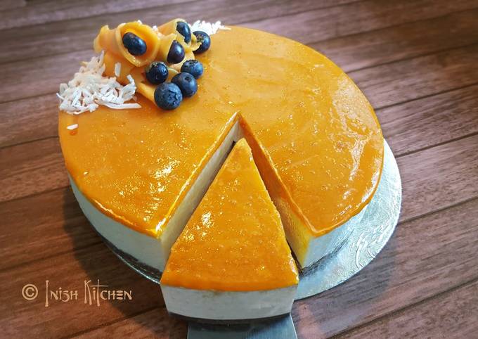 No bake mango cheesecake Recipe