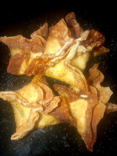 A picture of Easy crab rangoons.
