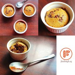 A picture of Ramekin Chocolate Chip Cookies.