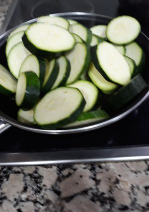 Una foto de Crema de calabacín