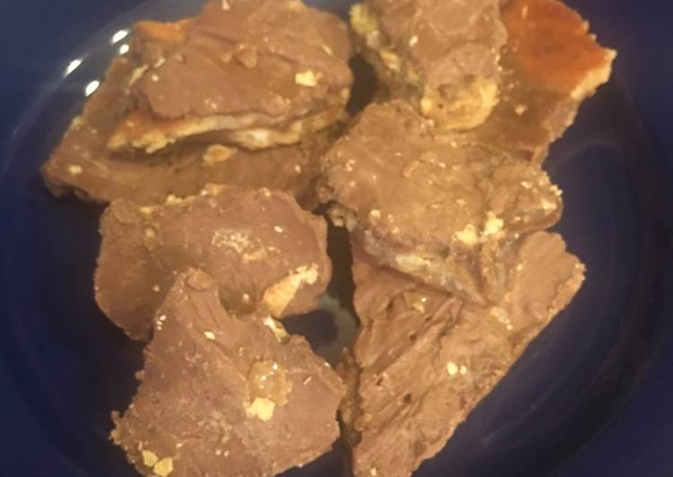 Steps to Prepare Any-night-of-the-week Toffee Crack