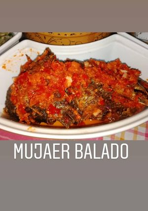 Foto resep Ikan mujaer balado