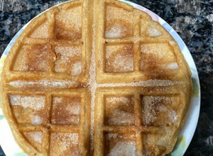 Foto de Waffles saudáveis