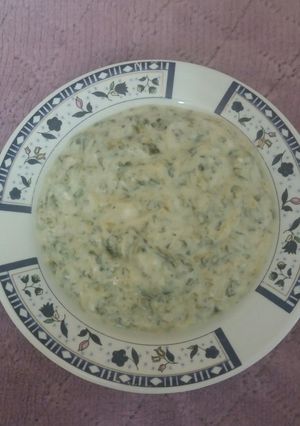 عکسی از دستور ماست اسفناج