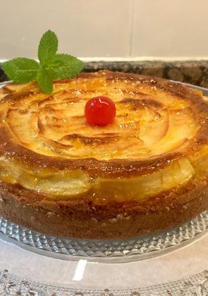 Foto principal de Bizcocho de almendra y manzana