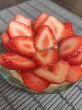 Tartaleta de fresa sin horno