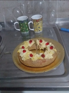 Una foto de Rosca de Pascua saludable