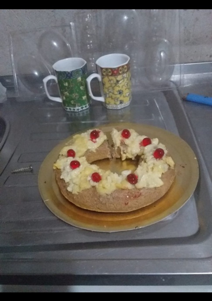 Una foto de Rosca de Pascua saludable