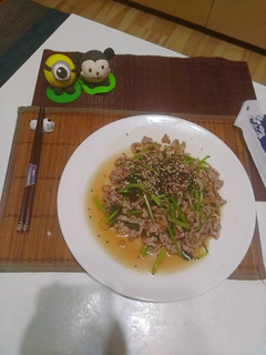 肉絲炒莧菜 的食譜成品照片