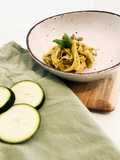 Tagliatelle with Zucchini Pesto