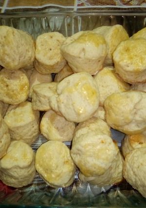 Una foto de Scons de crema