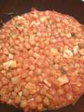 Sofrito de garbanzos