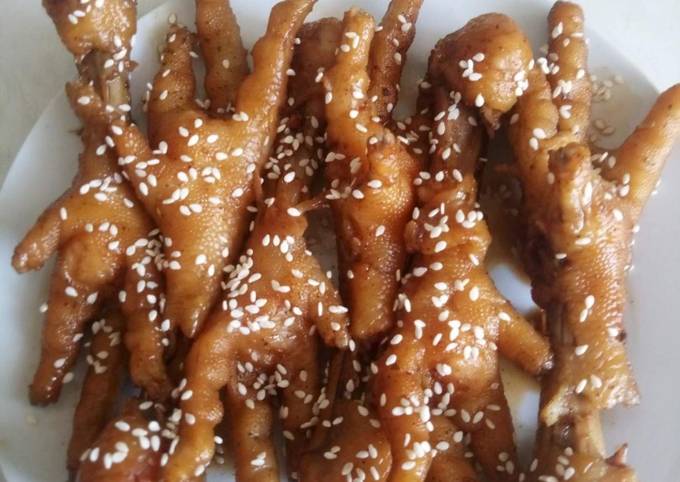 как приготовить куриные лапки по корейски рецепт