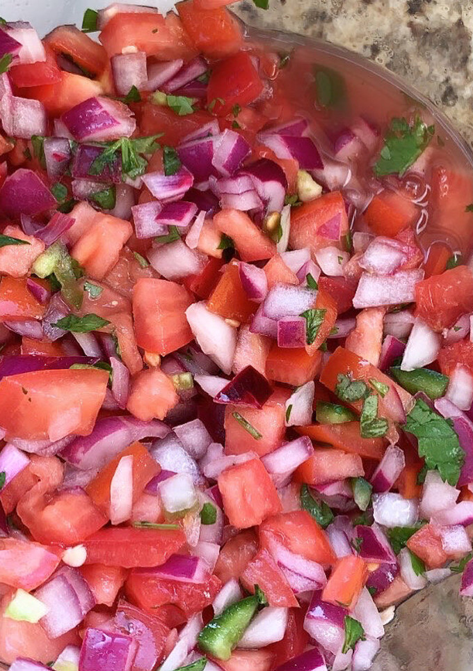 Una foto de Ensalada mexicana a mi estilo :)