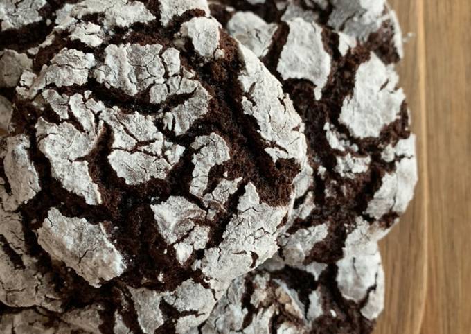 Recipe of Quick Chocolate crackle cookies