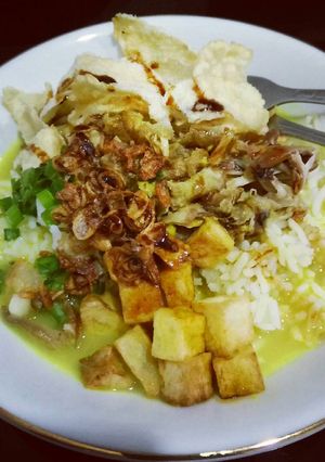 Foto resep Soto kuning santan ayam