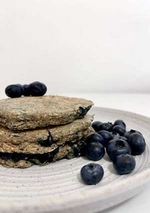 Una foto de Pancakes de Arándanos 🫐