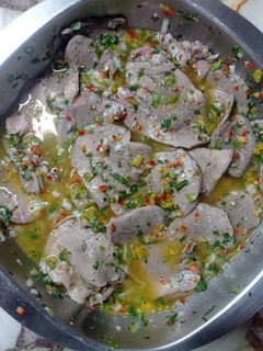 Una foto de Lengua a la Vinagreta