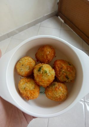 Foto resep Bola bola nasi (mpasi 1th+)