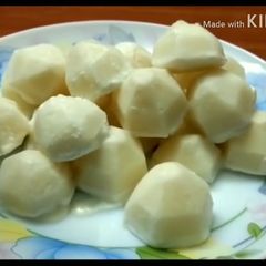 A picture of Coconut sorbet.