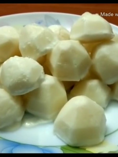 A picture of Coconut sorbet.
