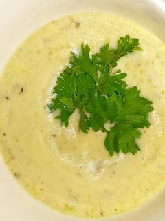 صورة لوصفة شوربة المشروم بالكريمة