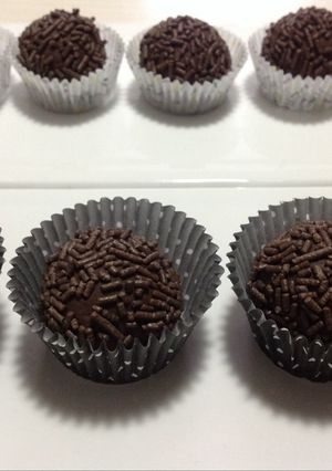 Una foto de Trufas de chocolate