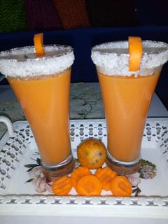 Lemon Carrot & Agbaluma Na Musamman ainihin hoton girkin