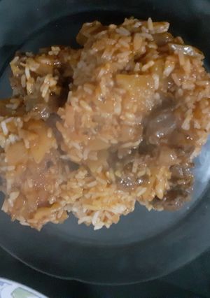 Una foto de Guiso de arroz