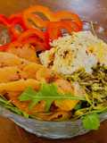 Poké al salmone e quark con verdure