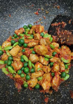 Foto resep Sambal Goreng Tahu, Pete, Leunca