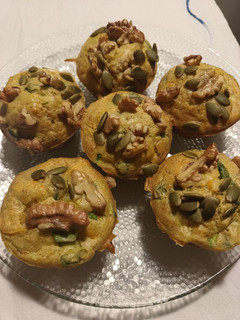 Una foto de Muffins de zucchini para un desayuno completo y sin gluten