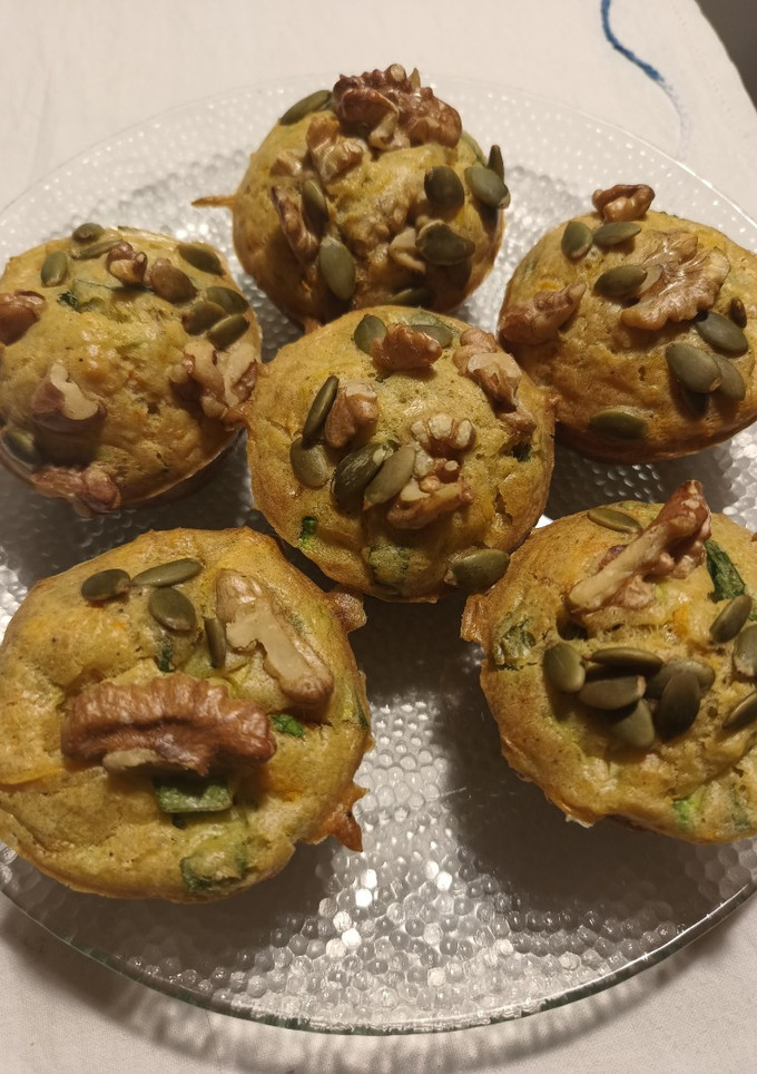 Una foto de Muffins de zucchini para un desayuno completo y sin gluten