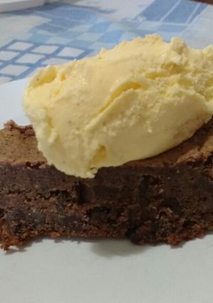 Foto de Torta de chocolate com avelãs