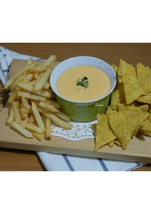 Foto resep Saus keju / cheese dipping sauce
