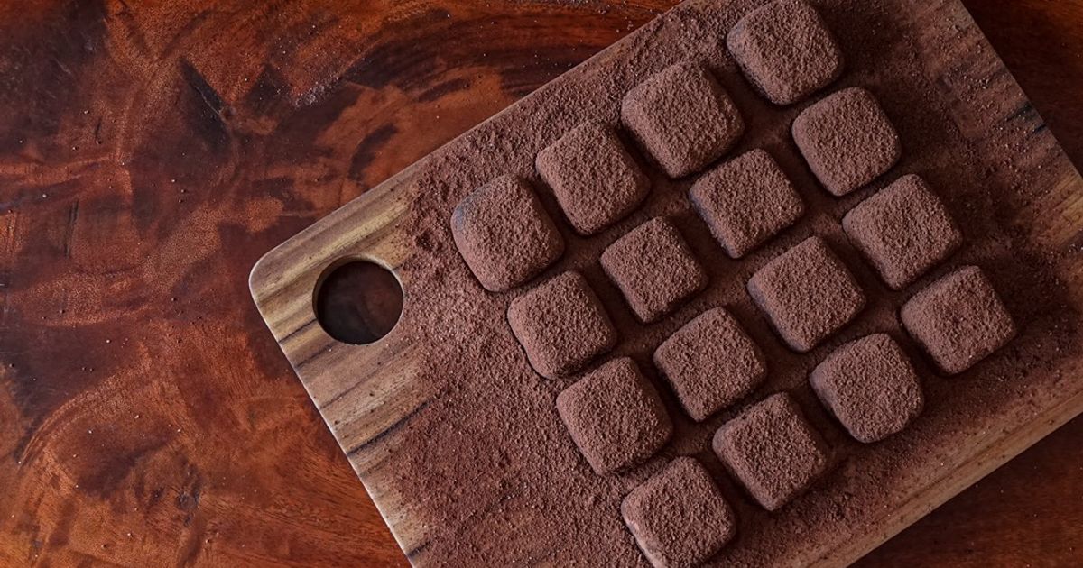 Condensed milk truffles milk | menu buka puasa cuma pake 2 bahan