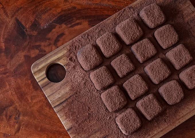 Condensed milk truffles milk | menu buka puasa cuma pake 2 bahan
