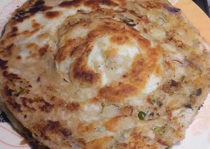 Potatoes stuffed pratha