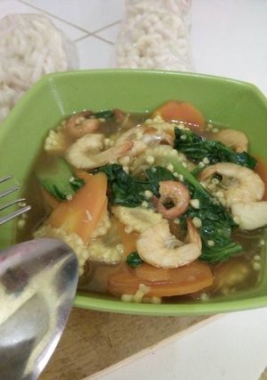 Foto resep Capcay Udang Kuah