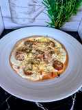 Pizzas 🍕 wraps aux lardons et saucisses fumées