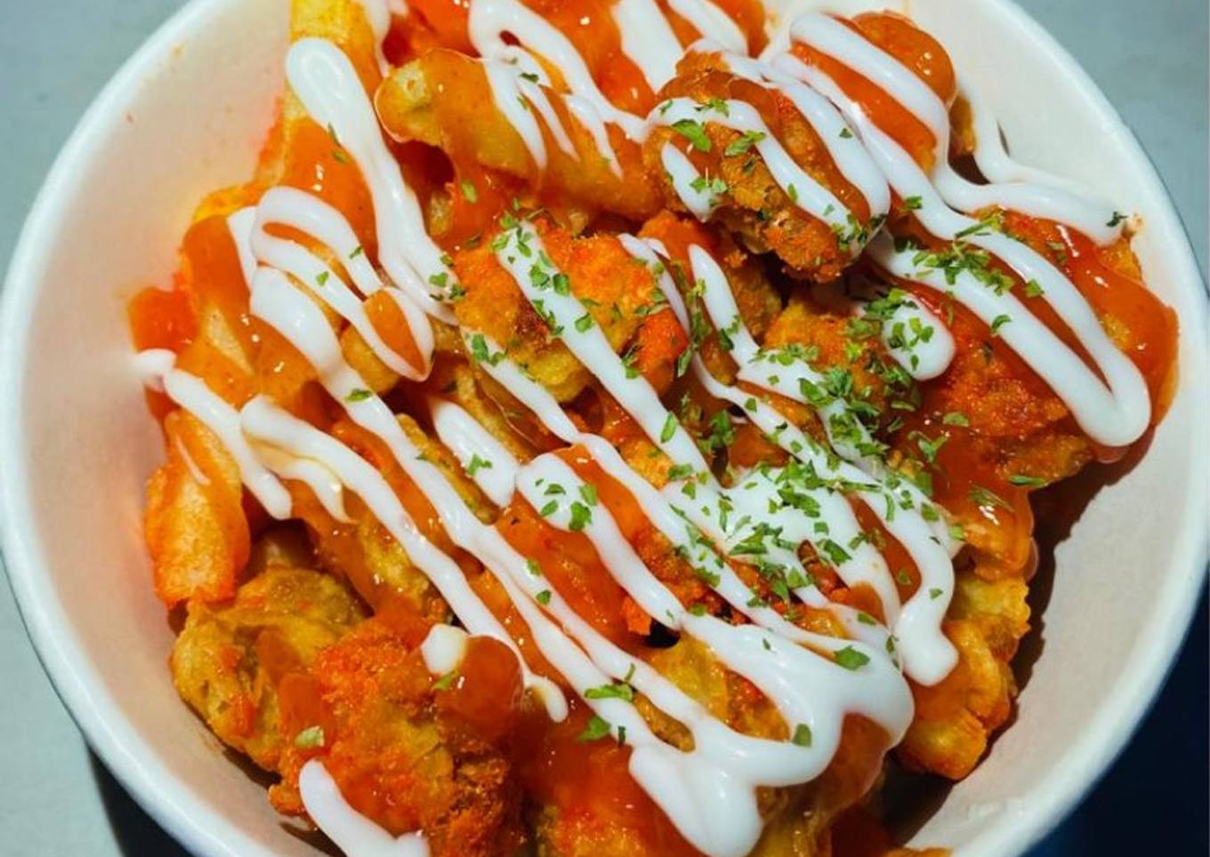 Crispy chicken box