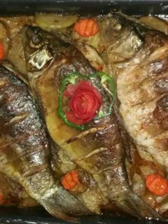 صورة لوصفة سمك مشوي بالفرن