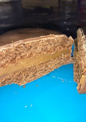 Una foto de Alfajores gigantes de chocolate 🍫