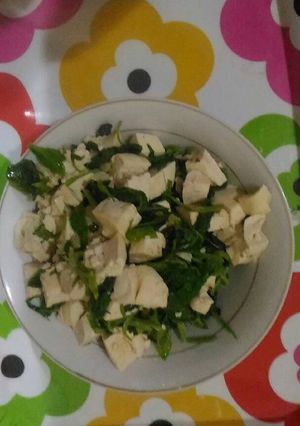 Foto resep Bayam Tahu wijen