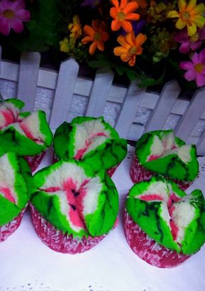 Foto resep BOLU KUKUS SEMANGKA PECAH