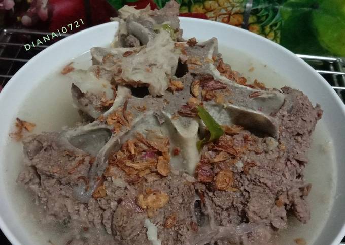 Resep Sop Buntut Simple, Menggugah Selera